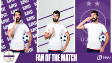 To load an image into the gallery viewer: Újpest FC Fan of the Match élménycsomag + páros belépő és szurkolói mez